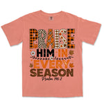 Praise Him Every Season | Terracotta front