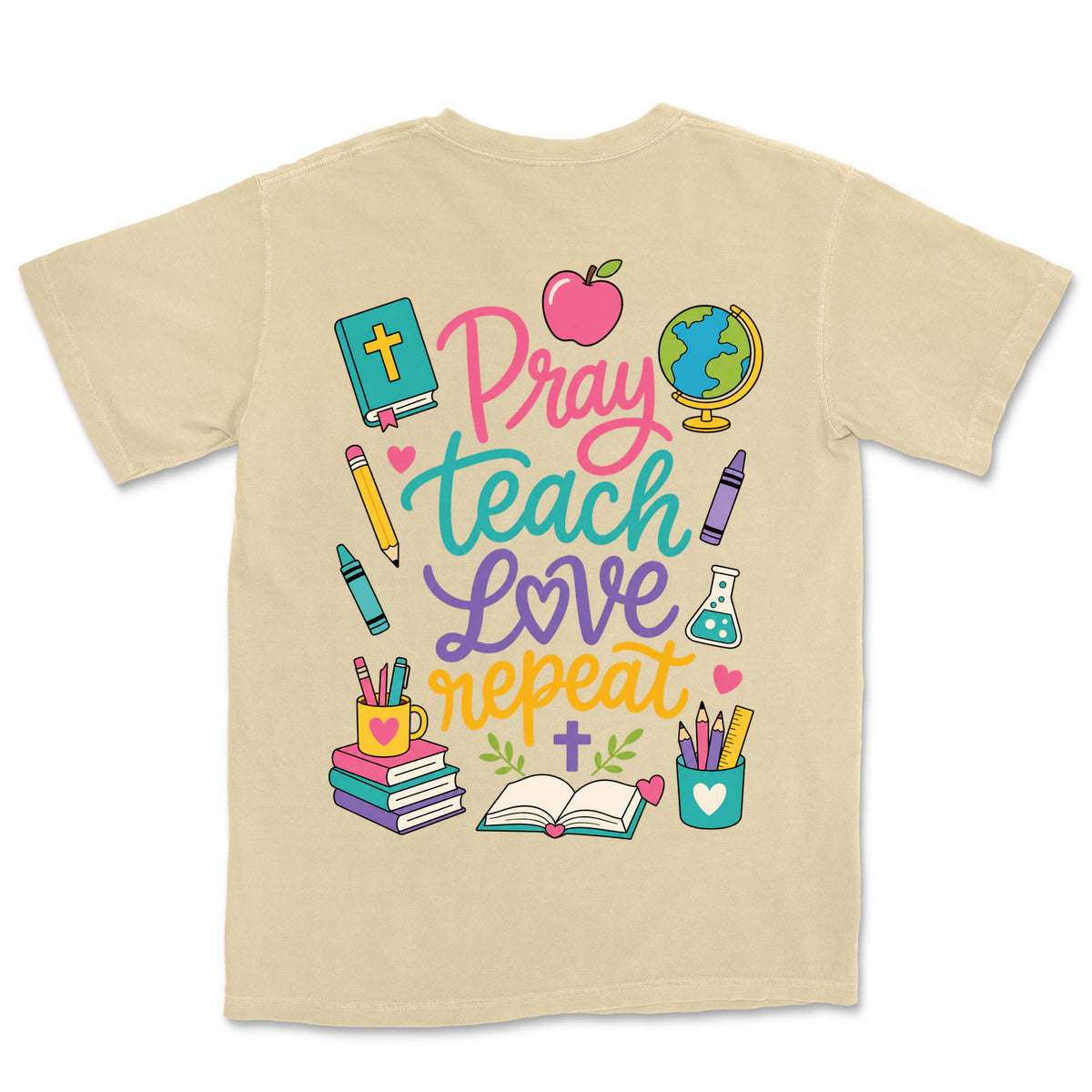Pray Teach Love Repeat | Banana back