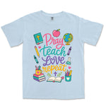Pray Teach Love Repeat | Hydrangea front