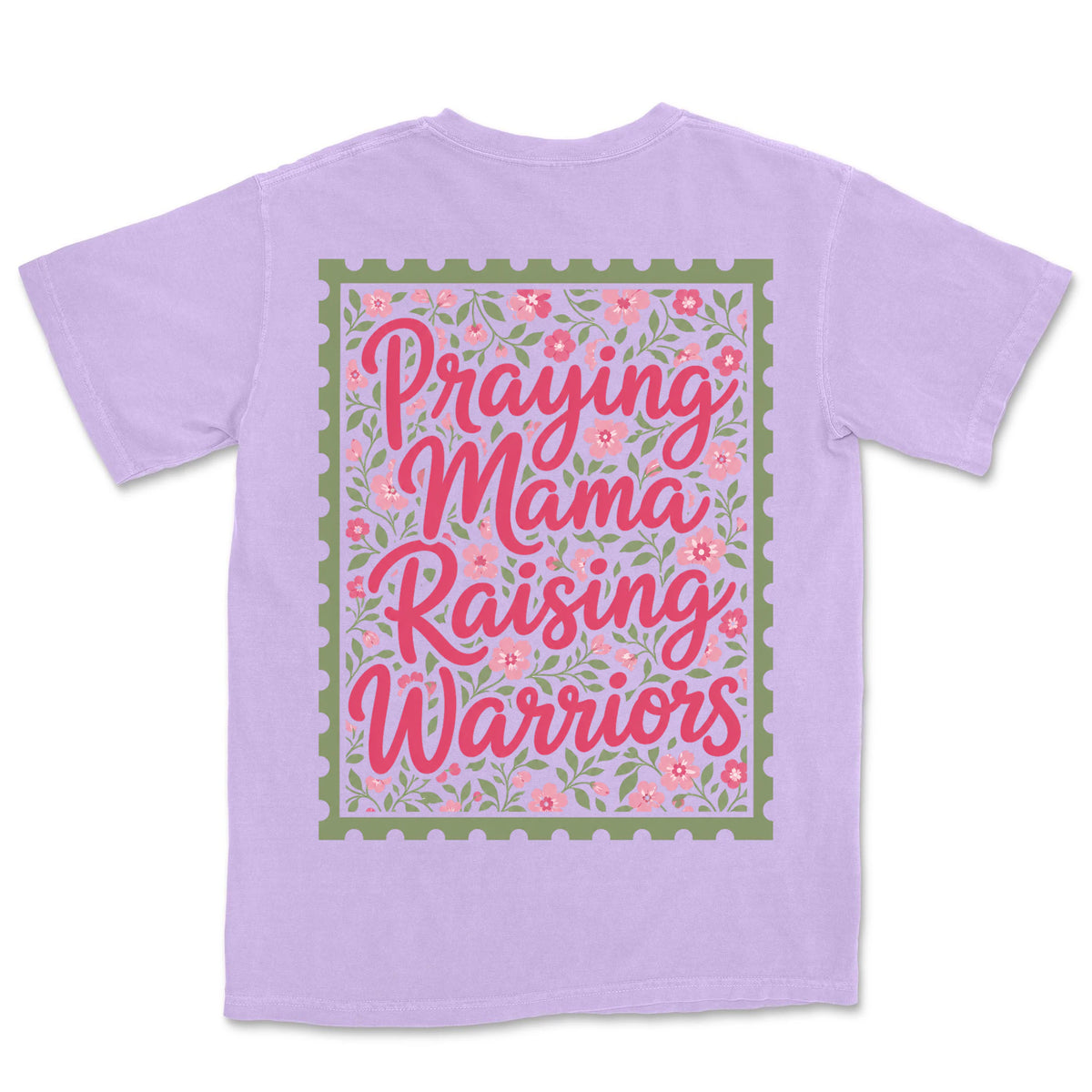 Praying Mama Raising Warriors | Orchid back