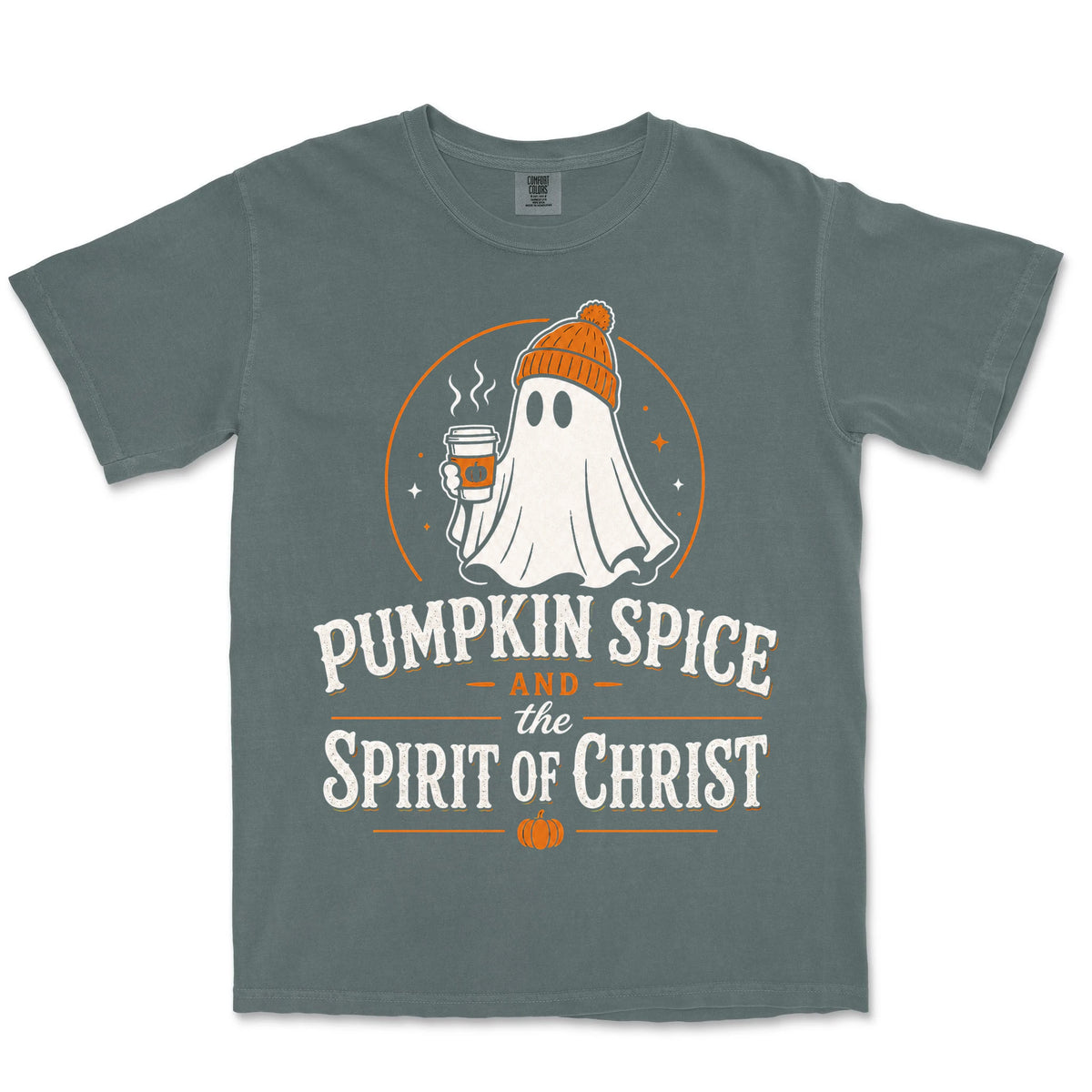 Pumpkin Spice And The Spirit Of Christ | Blue Spruce front