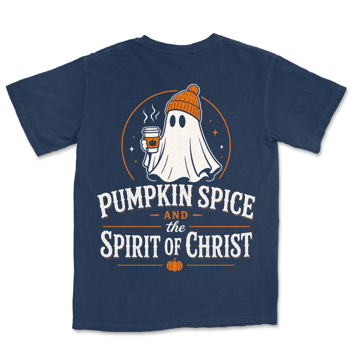 Pumpkin Spice And The Spirit Of Christ | Navy back