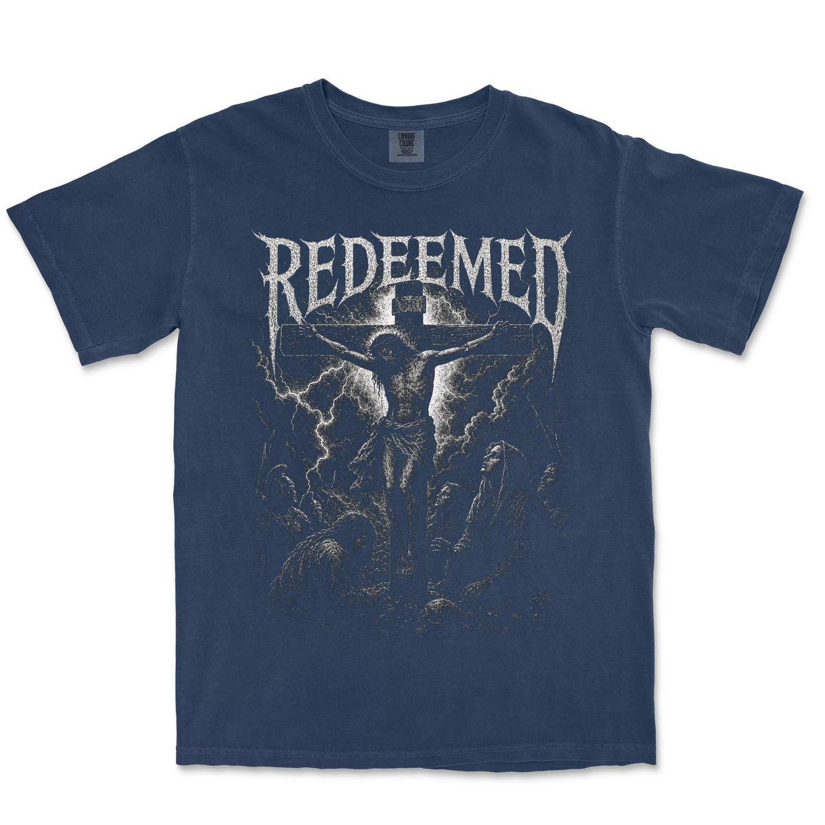 Redeemed | Navy front