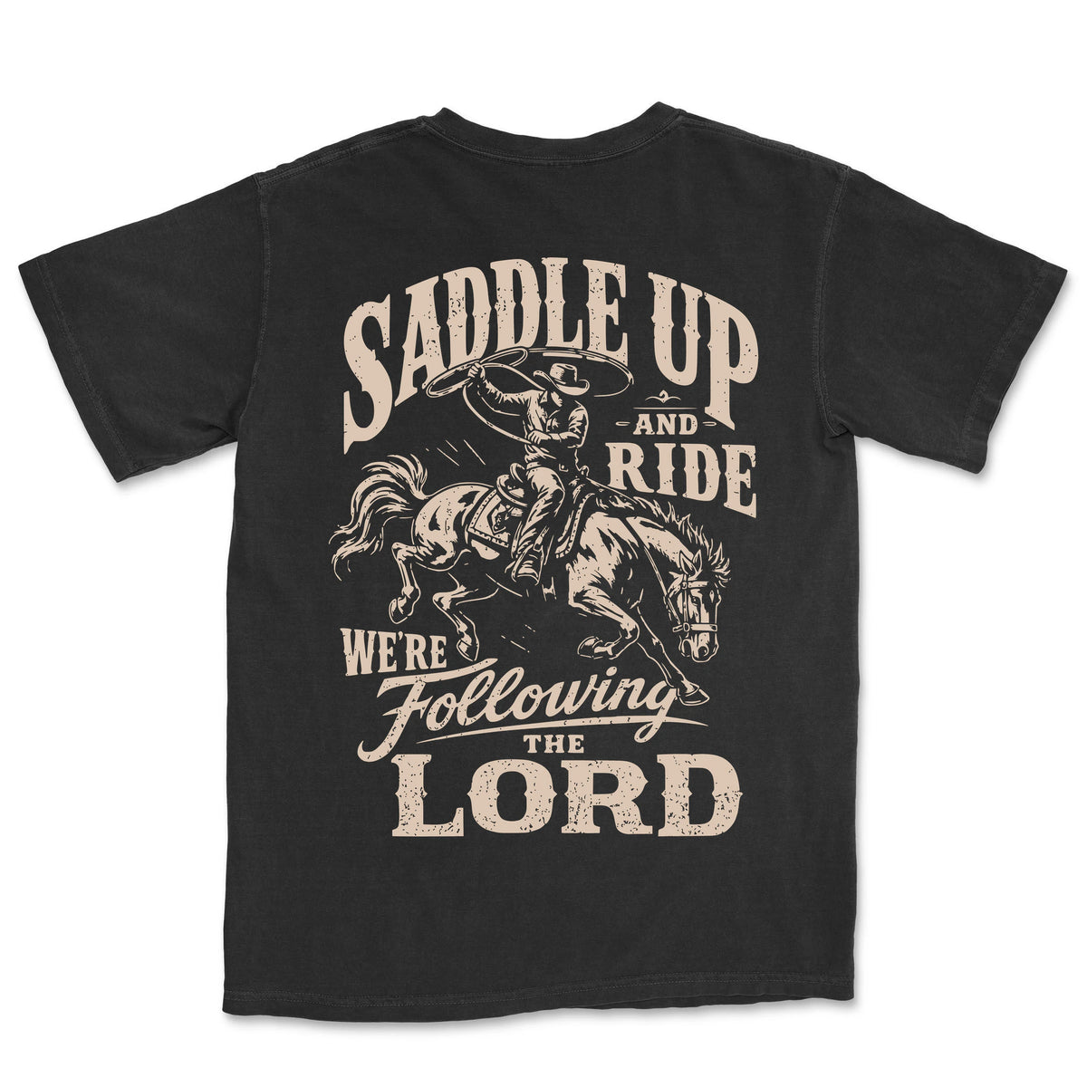 Saddle Up And Ride We Are Following The | Black back