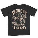Saddle Up And Ride We Are Following The | Black back
