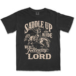 Saddle Up And Ride We Are Following The | Black front
