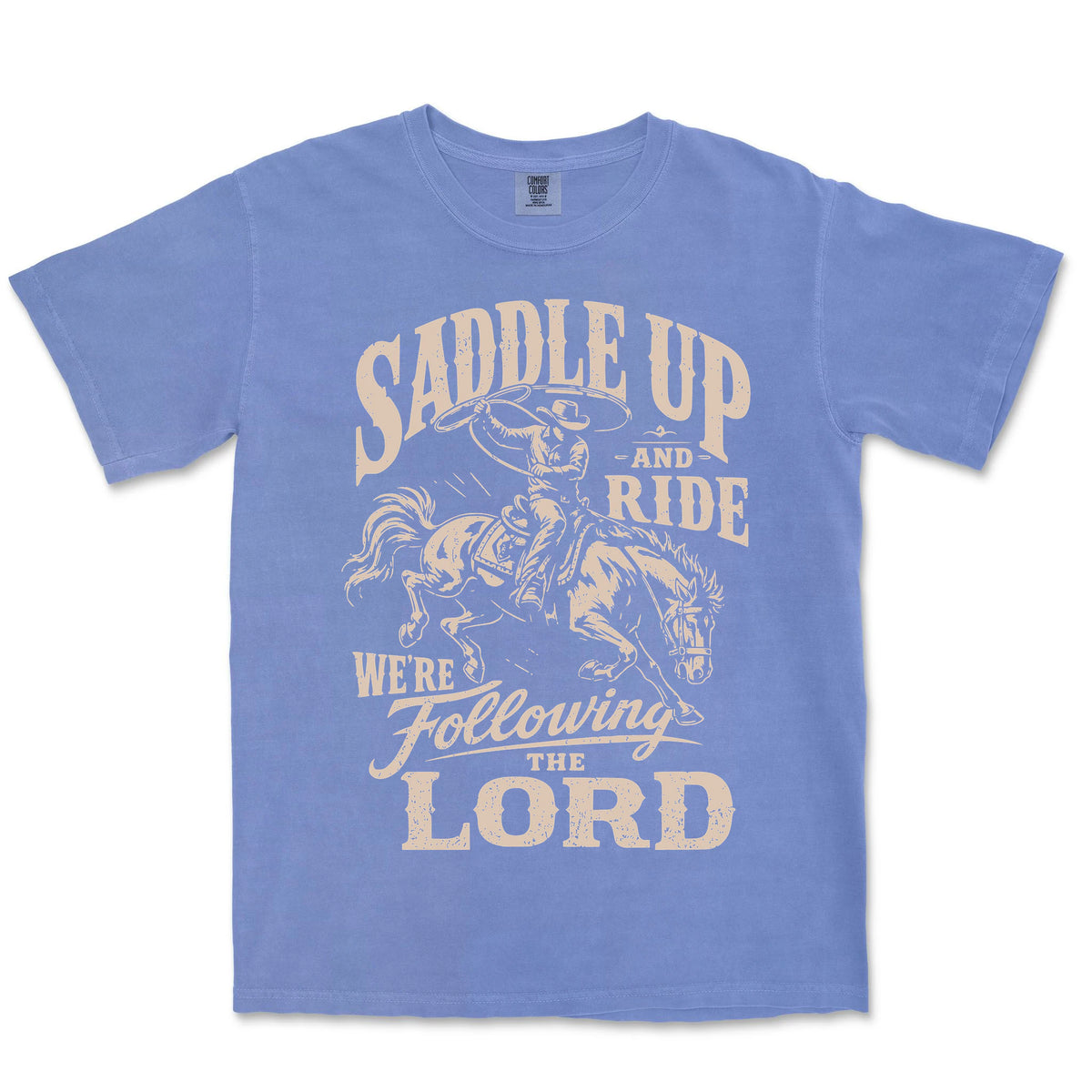 Saddle Up And Ride We Are Following The | Flo Blue front