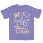 Saddle Up And Ride We Are Following The | Violet front
