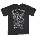 Saint Michael Defend Us | Black back