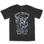 Saint Michael Defend Us | Black front