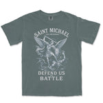 Saint Michael Defend Us | Blue Spruce front