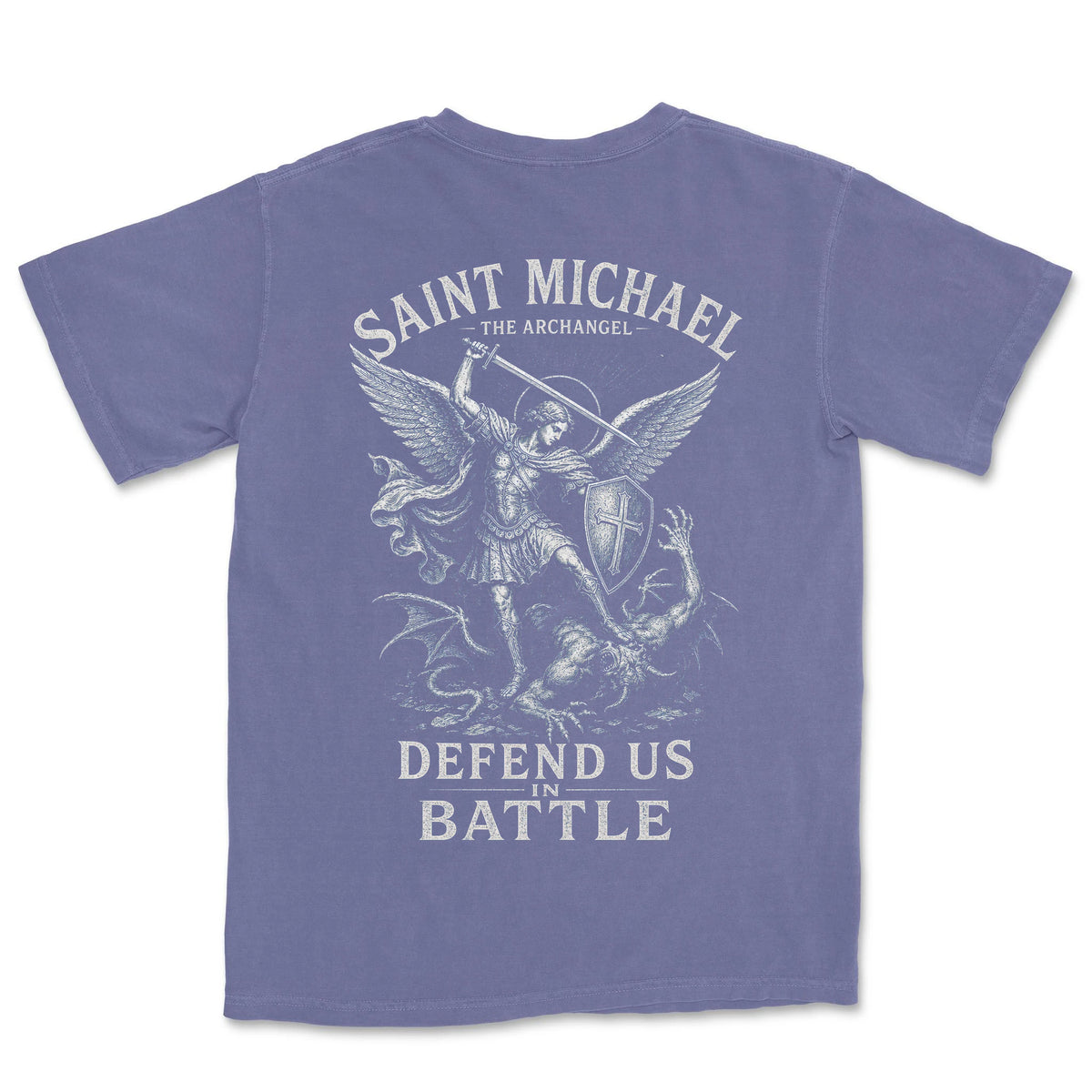 Saint Michael Defend Us | Grape back