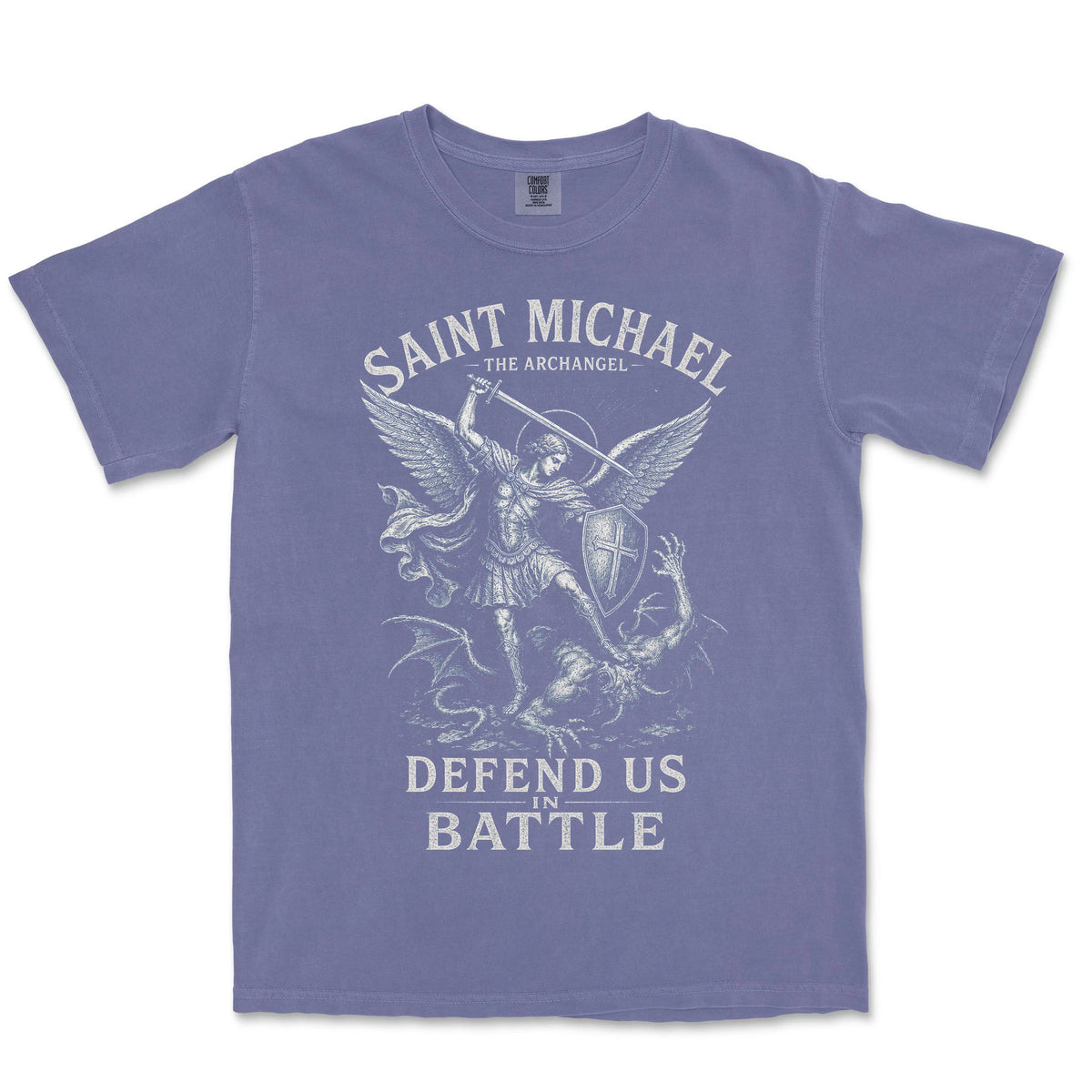 Saint Michael Defend Us | Grape front