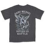 Saint Michael Defend Us | Graphite back