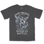 Saint Michael Defend Us | Graphite front