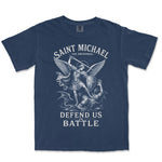 Saint Michael Defend Us | Navy front