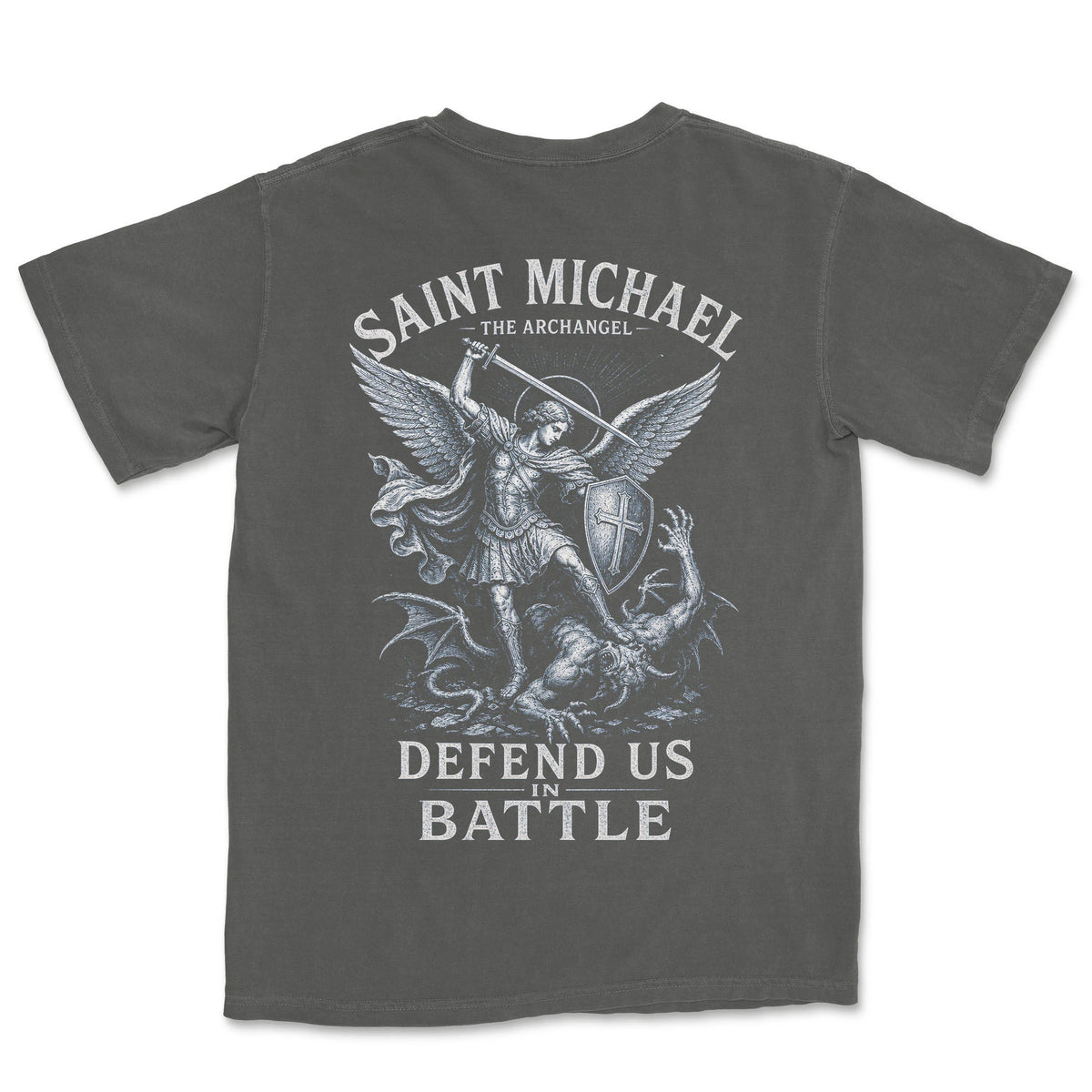 Saint Michael Defend Us | Pepper back