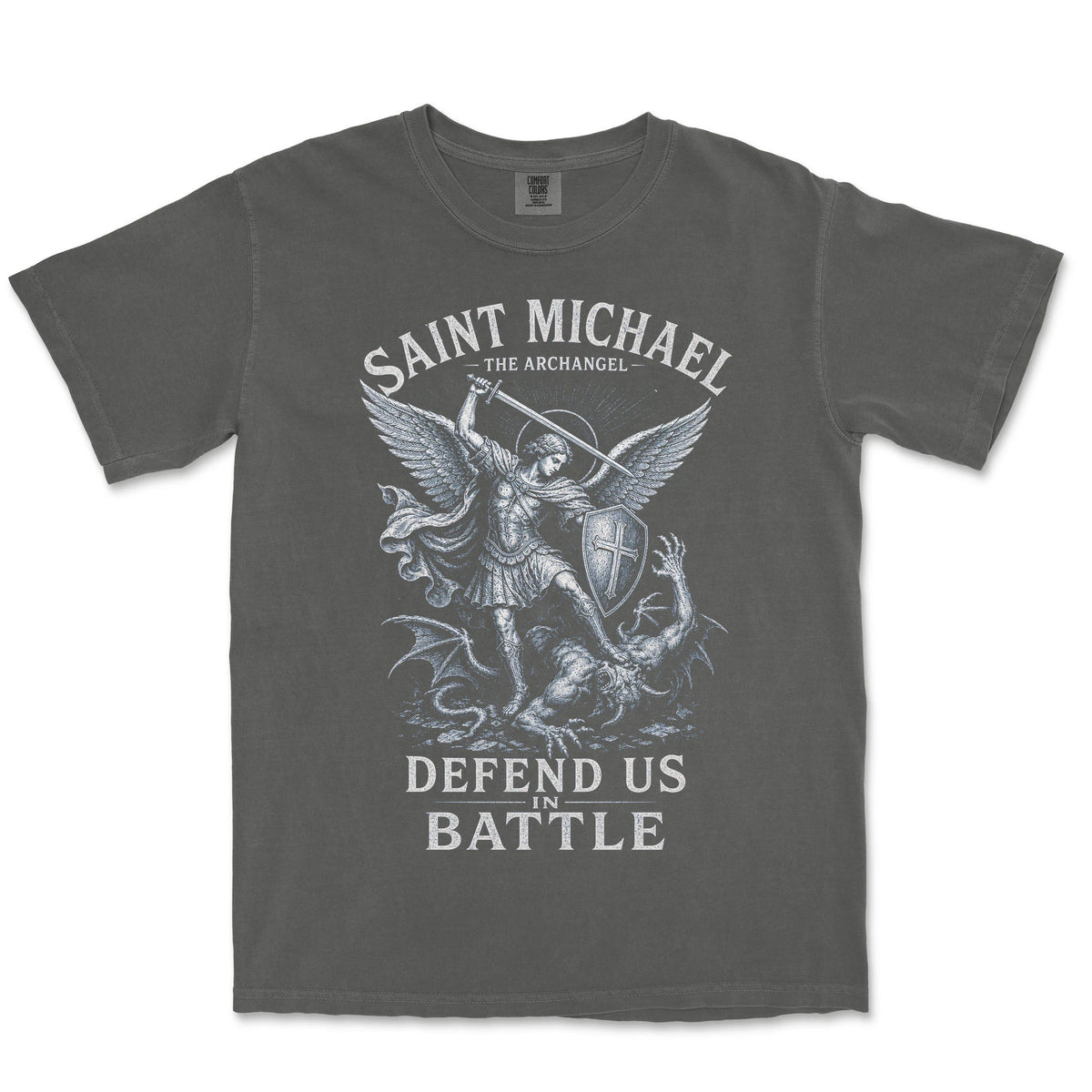 Saint Michael Defend Us | Pepper front