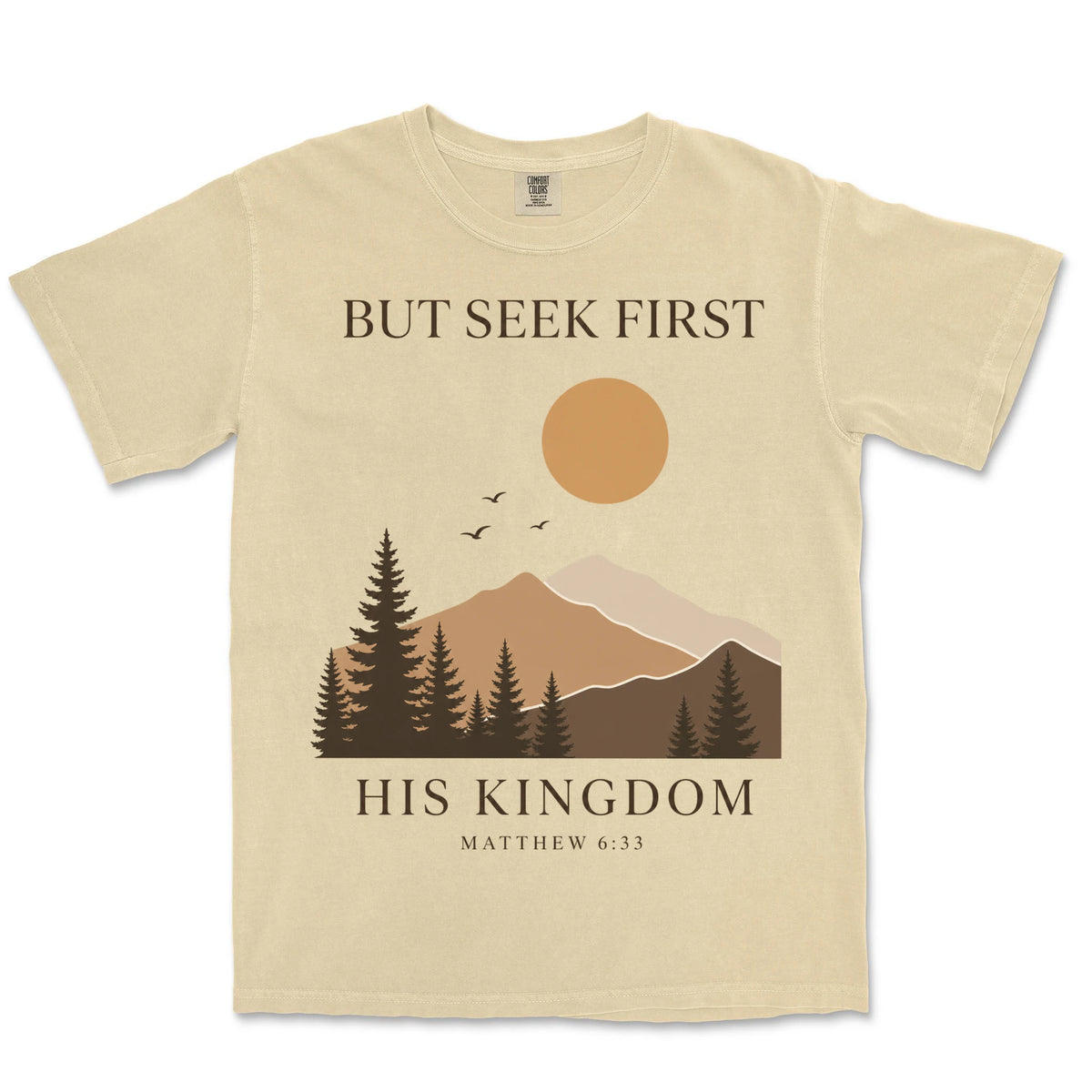 Seek First His Kingdom | Banana front