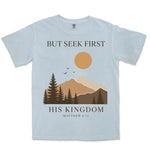 Seek First His Kingdom | Chambray front