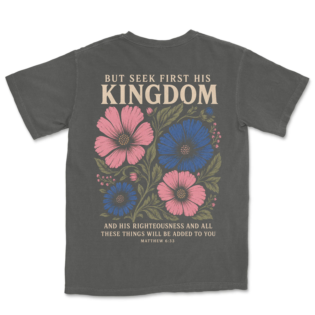 Seek First His Kingdom | Pepper back