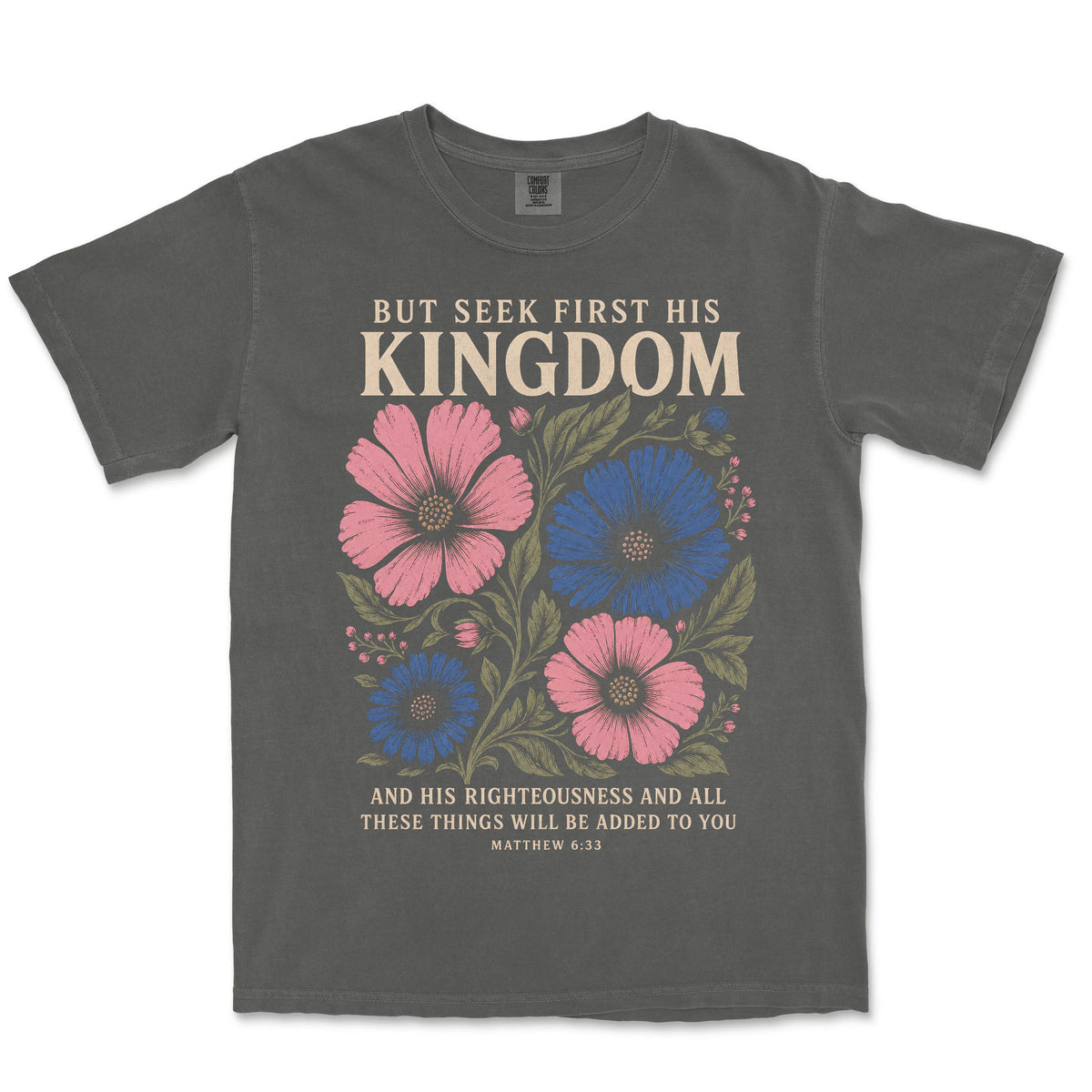Seek First His Kingdom | Pepper front