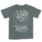Soar On Wings Like Eagles | Blue Spruce back