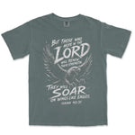 Soar On Wings Like Eagles | Blue Spruce front