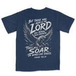 Soar On Wings Like Eagles | Navy back