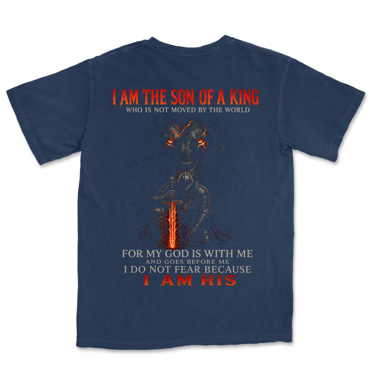 Son Of A King | Navy back