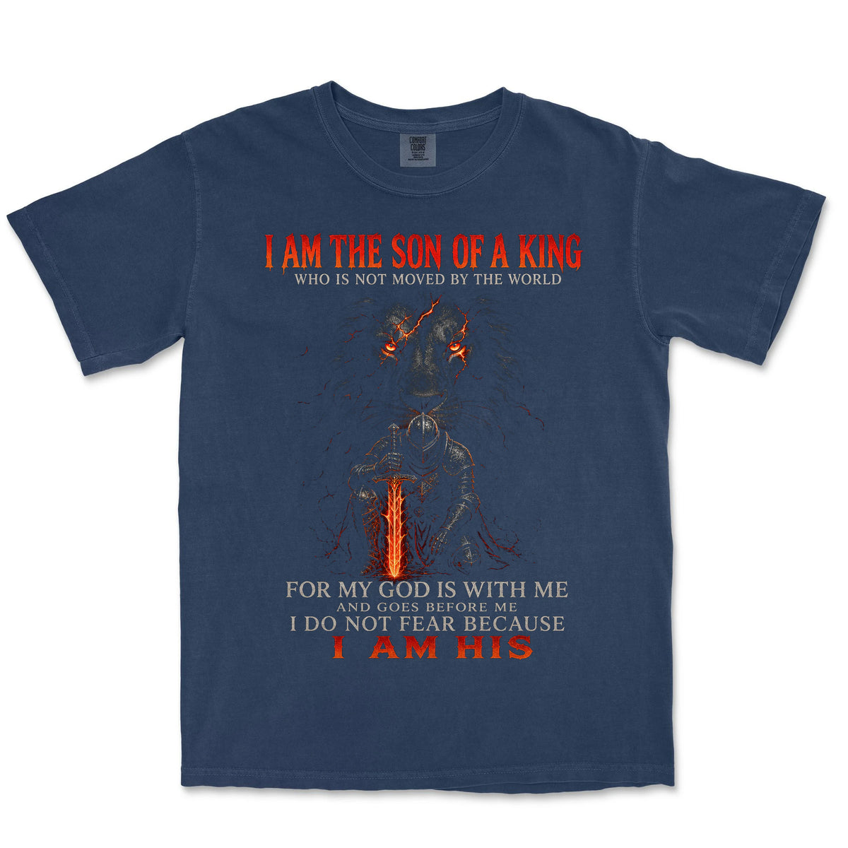 Son Of A King | Navy front