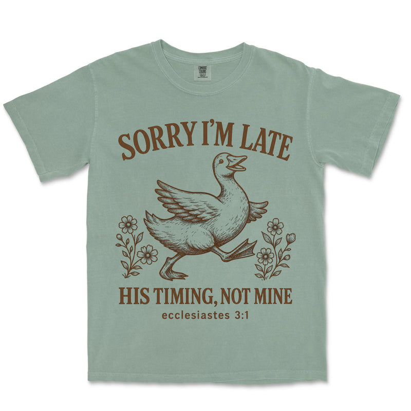 Sorry I'm Late Goose | Bay front