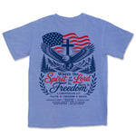 Spirit Of The Lord Freedom Eagle | Flo Blue back