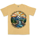 Stained Glass Soul Mountain | Mustard front