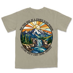 Stained Glass Soul Mountain | Sandstone back