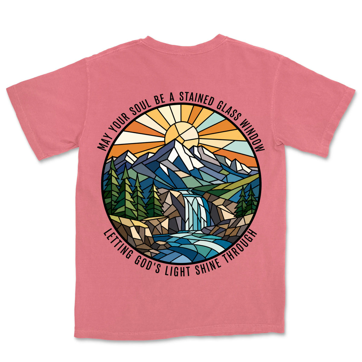 Stained Glass Soul Mountain | Watermelon back
