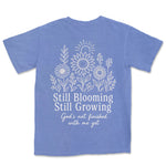 Still Blooming Still Growing | Flo Blue back