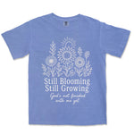 Still Blooming Still Growing | Flo Blue front