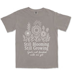 Still Blooming Still Growing | Grey front