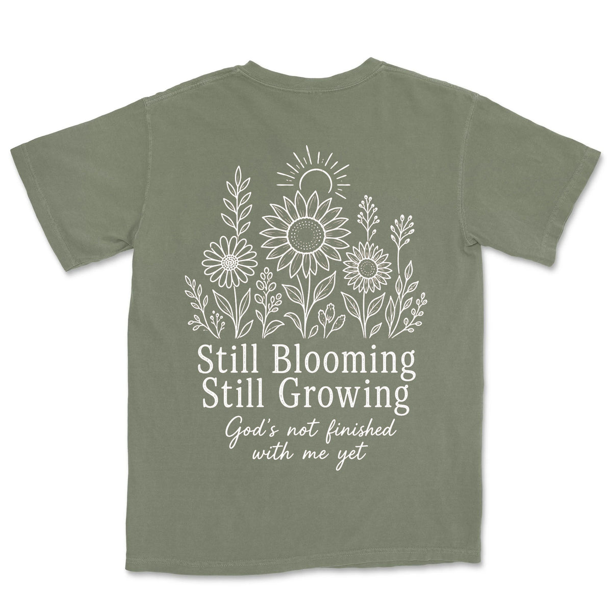 Still Blooming Still Growing | Sage back