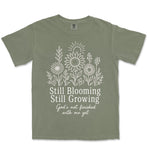 Still Blooming Still Growing | Sage front