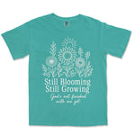 Still Blooming Still Growing | Sea Foam front