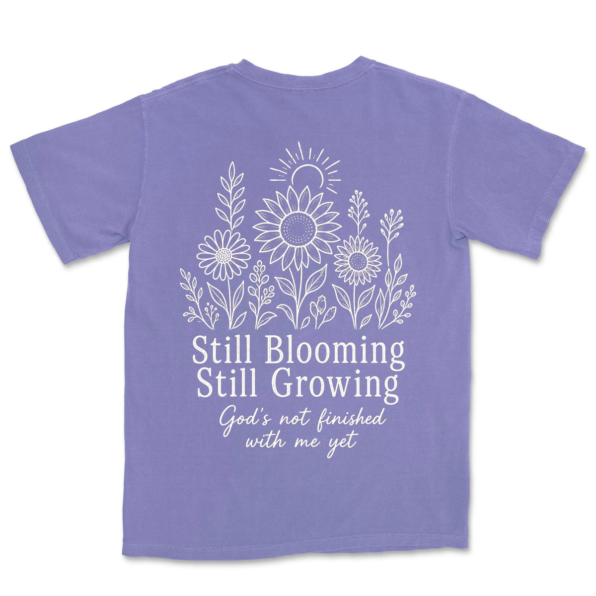 Still Blooming Still Growing | Violet back