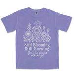Still Blooming Still Growing | Violet front