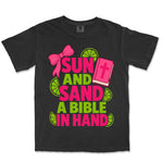 Sun Sand Bible In Hand | Black front