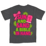 Sun Sand Bible In Hand | Graphite back