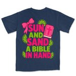 Sun Sand Bible In Hand | Navy back