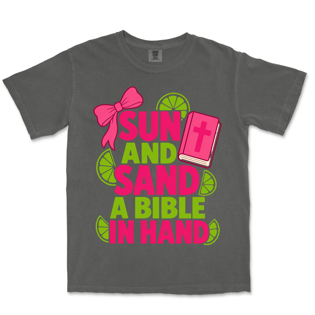 Sun Sand Bible In Hand | Pepper front