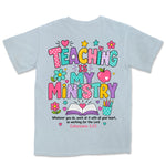 Teaching Is My Ministry | Chambray back