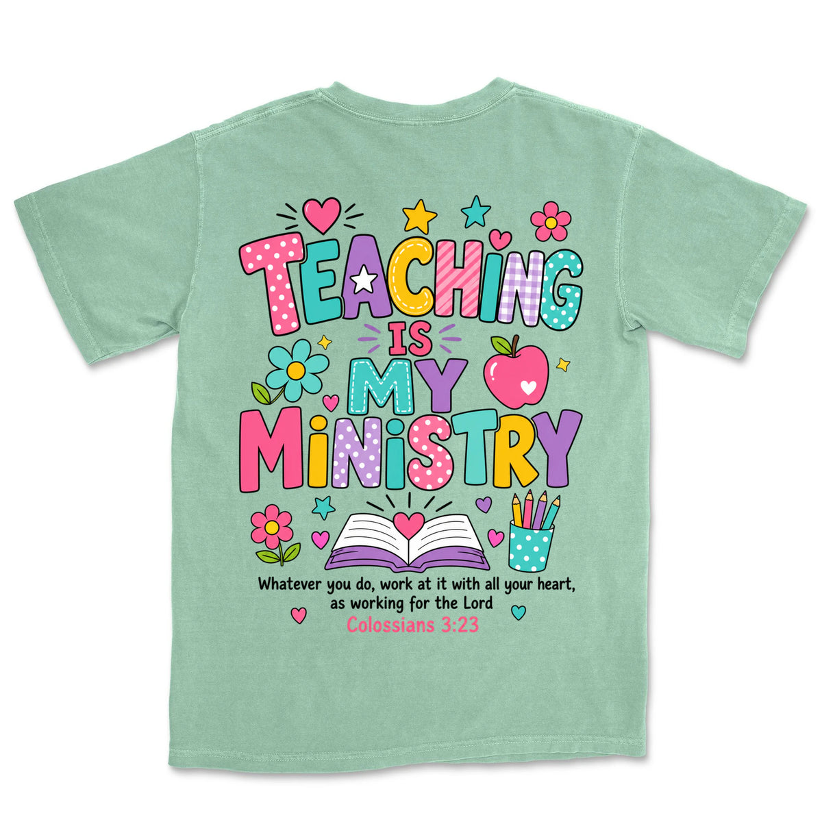 Teaching Is My Ministry | Island Reef back